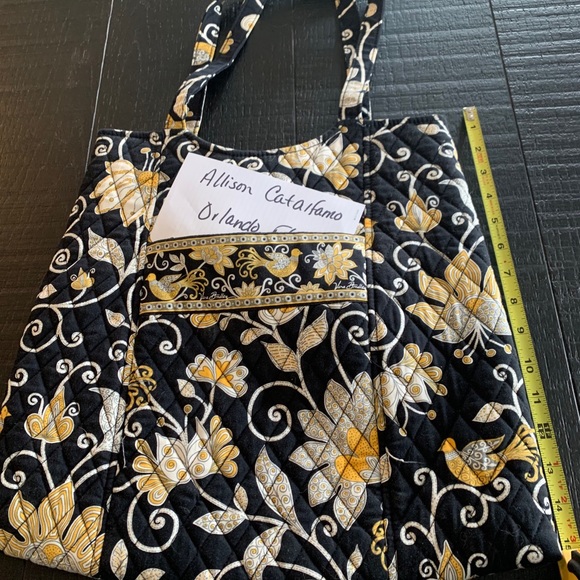 Vera Bradley Curvy Tote - Picture 2 of 4